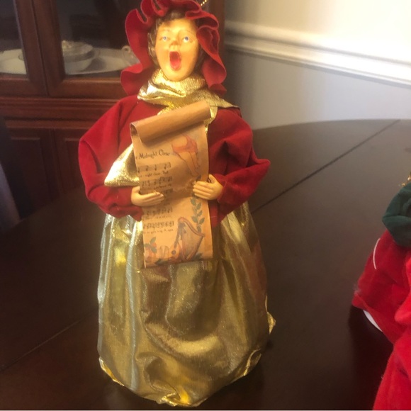 Christmas Vintage Kurt Adler Caroling Family set of 4 - Picture 5 of 10